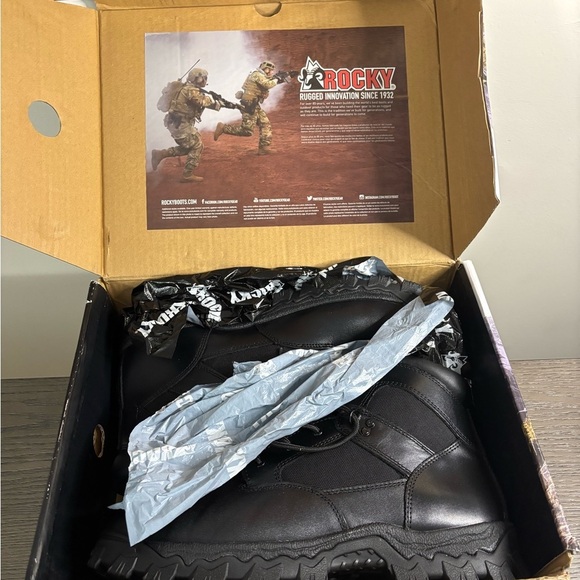 Rocky Alpha Force Waterproof Tactical Boots Men’s 15W Black main image 6